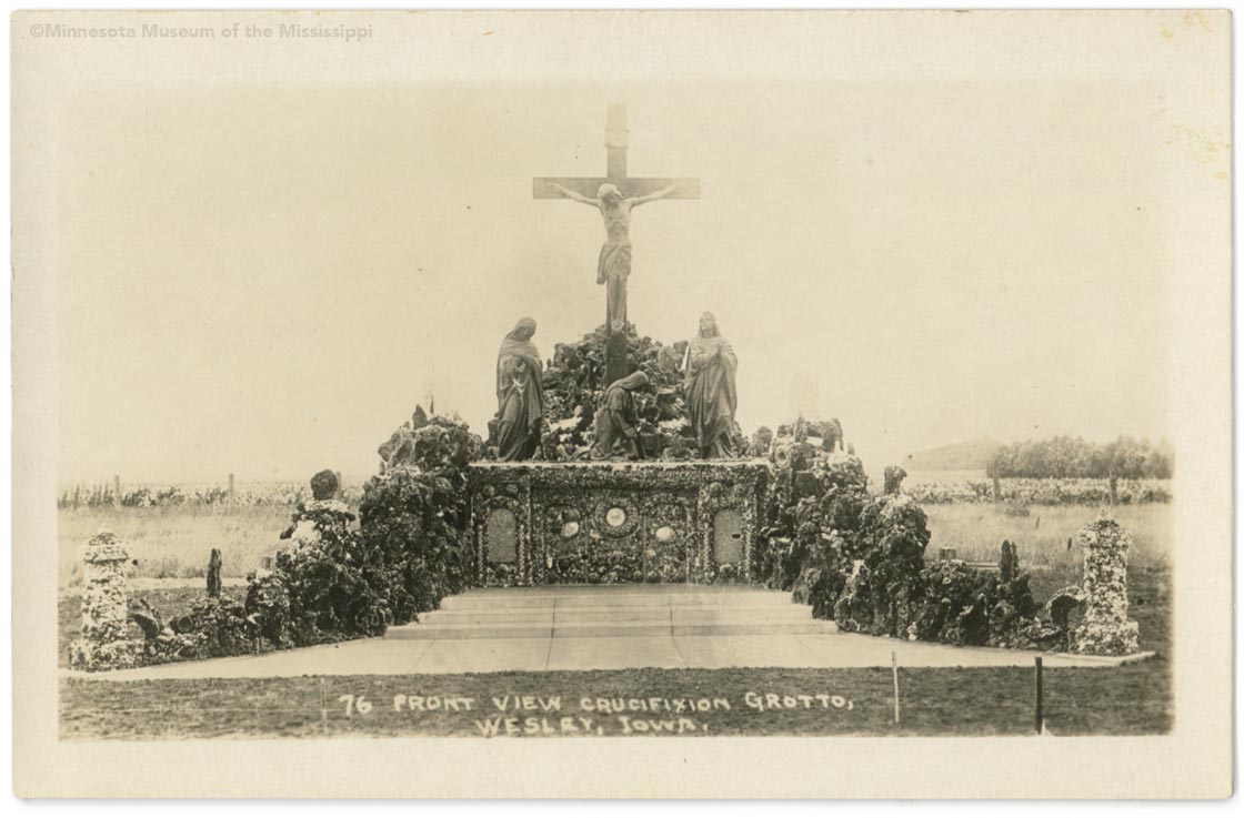 Front View Crucifixion Grotto