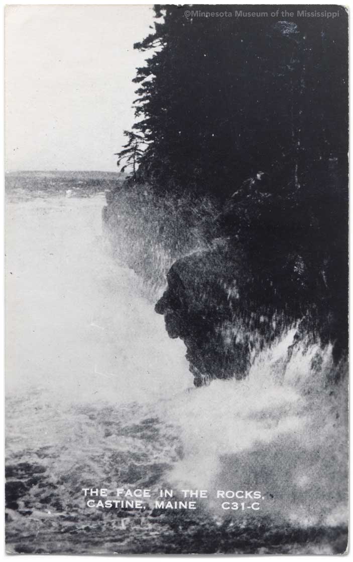 The Face in the Rocks